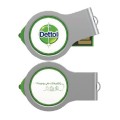 Rotating USB stick with LED - Dettol